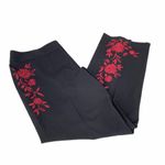 Aeropostale  Embroidered Flowers Dress Pants, 18 Photo 7