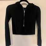 Brandy Melville Crystal Hoodie Black Photo 0