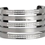 Paparazzi Stylish Leopard and Silver Cuff Bracelets Photo 3