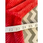 Simply Southern Women’s XL Orange Fuzzy Button-Up Jacket – Collared with Pockets Photo 1