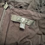 7 For All Mankind  black Eyelet dress, size S Photo 2