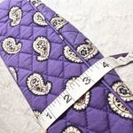 Vera Bradley  Simply Violet Purple Paisley Quilted Shoulder Bag Retired Pattern Photo 6