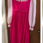 70s pink prairie maxi dress Photo 2
