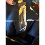 Burberry  Skirt Women 12 Black Leather Trim Straight Pencil‎ Designer Luxury Photo 8