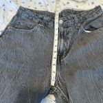 H&M EUC Women’s Sz: 6 Dusty Gray Denim Baggy Wide Leg Loose Fit High Waist Jeans Photo 6