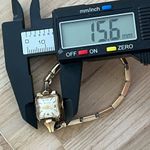 Bulova 10k Gold Plated Rare Vintage Mechanical Winding Ladies Watch Silver Dial Photo 7