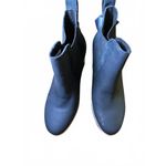 Toms New Women's Black Wedge Ankle Boots, size 5.5 Photo 2