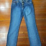 LawMan Vintage Western Denim Button & Stitch Rodeo Star Accented Jeans Sz 32 Photo 0