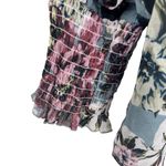 Amanda Uprichard  Floral Long Sleeve Size Medium Photo 1