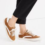 Madewell EUC Sidewalk Low Top Sherpa Suede Sneakers Size 8.5 Photo 0