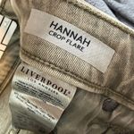 Liverpool Jeans Company Liverpool Los Angeles Hannah High Rise Cropped Flare Leg Jeans NEW Olive Green Photo 6