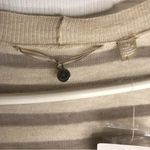 Anthropologie Maxi Duster Cardigan Grey/Cream Stripe SZ XS Photo 2