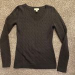 Loft Black Knit Sweater  Photo 0