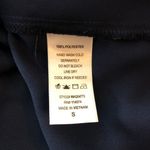 Pleione Womens Navy Blue 3/4 Sleeve Popover Blouse Top V Neck S Photo 3