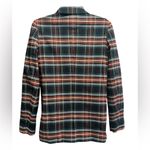 Volcom  Frochickie Boyfriend Fit Black Plaid Blazer Size Small Photo 4