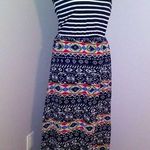 Wall Flower layered Aztec racerback maxi Dress Photo 0