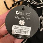 Ethika  x Dee Rosse Bodysuit in Black & White Botanical Print Photo 3