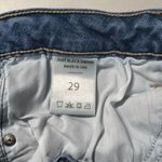 Just Black  Denim Jeans 29 Skinny Distressed Stretch Ankle Frayed‎ Step Hem Photo 10