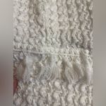 Ali & Jay  Kiss Me in the Candlelight Crochet Tassel Mini Dress in White Photo 2