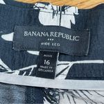 Banana Republic  DRAPEY WIDE-LEG PANT AND TOP SET Floral Eclipse Coal Sz XL-16P Photo 11