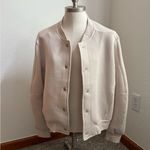 Dynamite NWT  Anywhere Scuba‎ Bomber Jacket Cream Women’s XL Photo 1