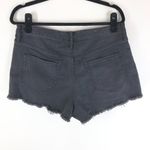 Wild Fable Womens Denim High Rise Shorts Raw Hem Cut Off Stretch Black 14 Photo 1