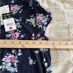 NWT Lauren Ralph Lauren Classic Knit Flutter Sleeve Gown size XS Blue Photo 4