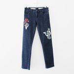Anthropologie / Pilcro and The Letterpress Embellished Slim Boyfriend Jeans NWOT Photo 5