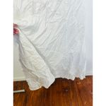 FAVORITE DAUGHTER White Cotton Strapless Favorite Linen Midi Dress Size 8 Photo 5