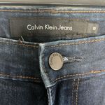 Calvin Klein EUC Jeans Dark Blue Jegging Stretchy Straight Leg sz 10 Photo 1
