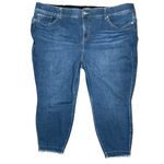 Torrid Women's Helios Bombshell Stretch Wide Leg High-Rise Jeana Plus Sz 28 Photo 4