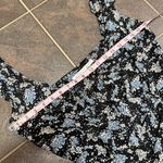 Veronica Beard  Amal Floral Midi Ruffle Sleeveless Dress Blue 10 Photo 13