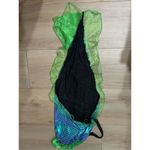 NEW Mermaid Costume Cosplay Halloween Mermaid Tail Skirt 2/4 Blue Photo 5