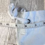 Coldwater Creek  Capri Pants Sz 12 Tie Bottoms White Koi Fish Coastal Stretch Photo 12