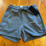 Alphalete  Women's Essential Core Shorts 4" Concrete Gray NWT‎ small Photo 0