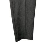 Loft  Womens Dress Pants Size 8 Black White Straight Leg Pockets Hook Eye Closure Photo 6