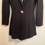 St. John Evening Black Double Breasted Knit Sweater Photo 2