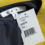 CAbi NEW Yellow Straight Pencil Knee Length Skirt Lined Career Preppy 2 Photo 7