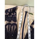 Anthropologie Women Lace Dress  Sz.Sm  Blue  TL The Letter Peplum V neck tiered Photo 11