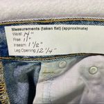 ZARA Womens Shorts Size 4 Distressed Light Wash Denim High Rise Cutoff Festival Photo 9