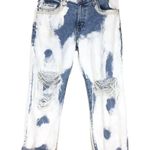 Anthropologie Custom Current/Elliott Embellished Boyfriend Jeans Photo 5