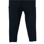 Kindred Bravely Maternity Postpartum Francesca Black Capri Legging Pockets Small Size undefined Photo 3