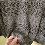 525 America Brown Gold Metallic Crochet Sweater Size Medium Photo 2
