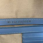 Kelsi Dagger KELSI‎ DAGGER Brooklyn Blue Brown Leather And Canvas Backpack Photo 5