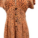 Marine layer  Camila Mini Dress Abstract Cheetah Print Size Small Photo 5