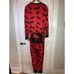 Little‎ Blue House Moose Adult Union Suit Christmas XL Cozy Loungewear Bum Flap Red Photo 2