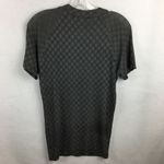 Jean Paul Gaultier Gray & Black Short Sleeve Print Faux Mock Turtleneck Top M Size M Photo 2