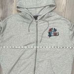 Eddie Bauer  EB Retro Logo Graphic Full-Zip Hoodie Sweatshirt Gray Size XL Photo 3