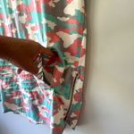 Bleecker n Mercer Sz L Cover Up Midi Dress Camo Pullover Hoodie Kangaroo Pocket Pink Size L Photo 7