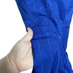 Parker NWT Women’s Delos Royal Blue Embroidered Open Back Mini Dress Photo 3